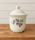 Vintage Pfaltzgraff Grapevine Large Canister