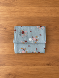 Small Floral Snap Wallet