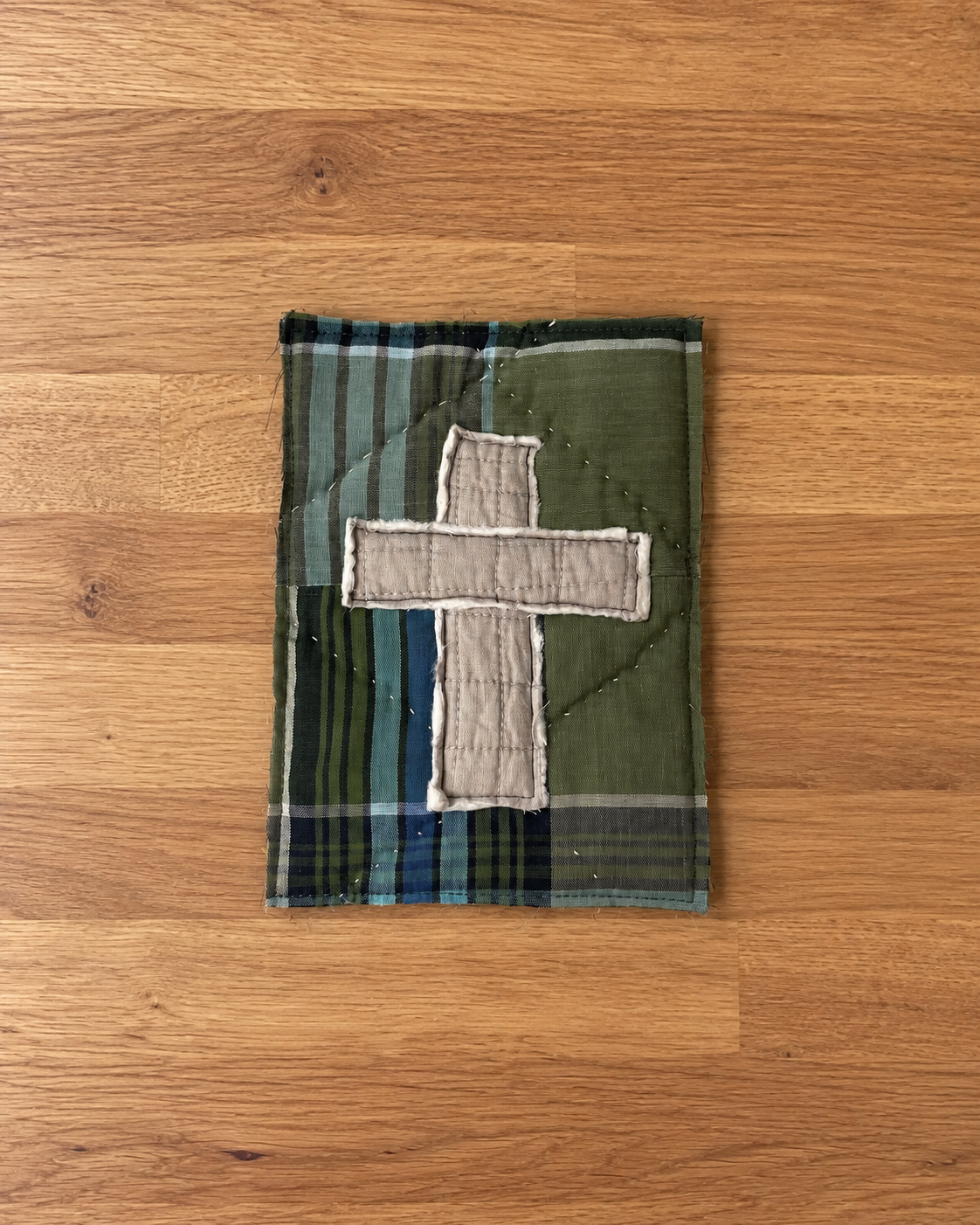 Unframed Patchwork Church Block