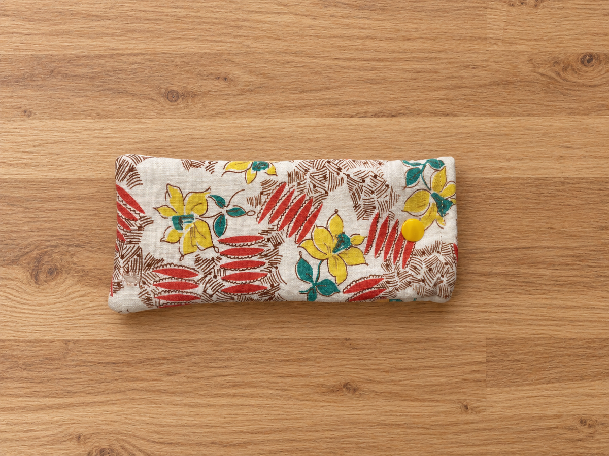 Larger Floral Eyeglass Case