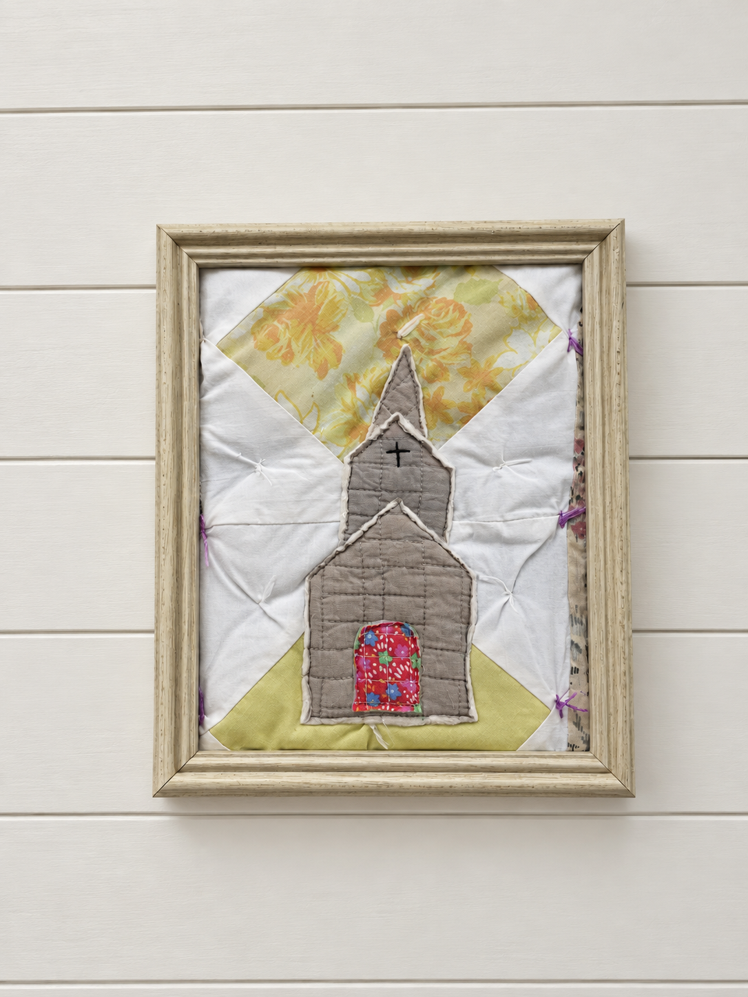 Framed Quilt Church Block