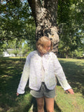 Lavender Floral Quilted Jacket