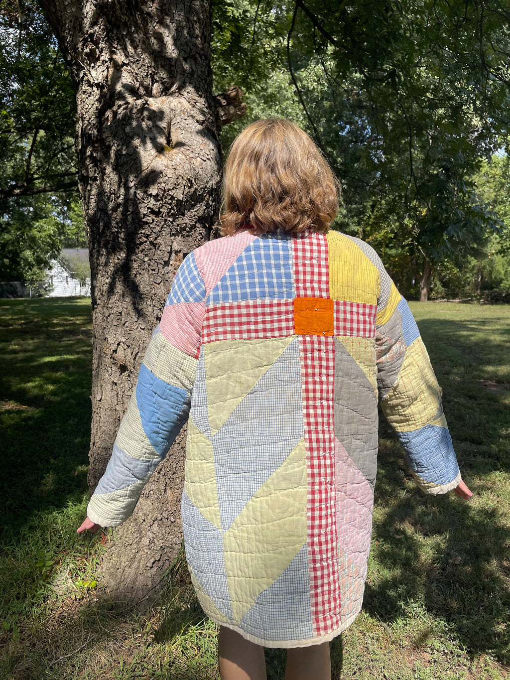 Vintage Quilt Chore Coat