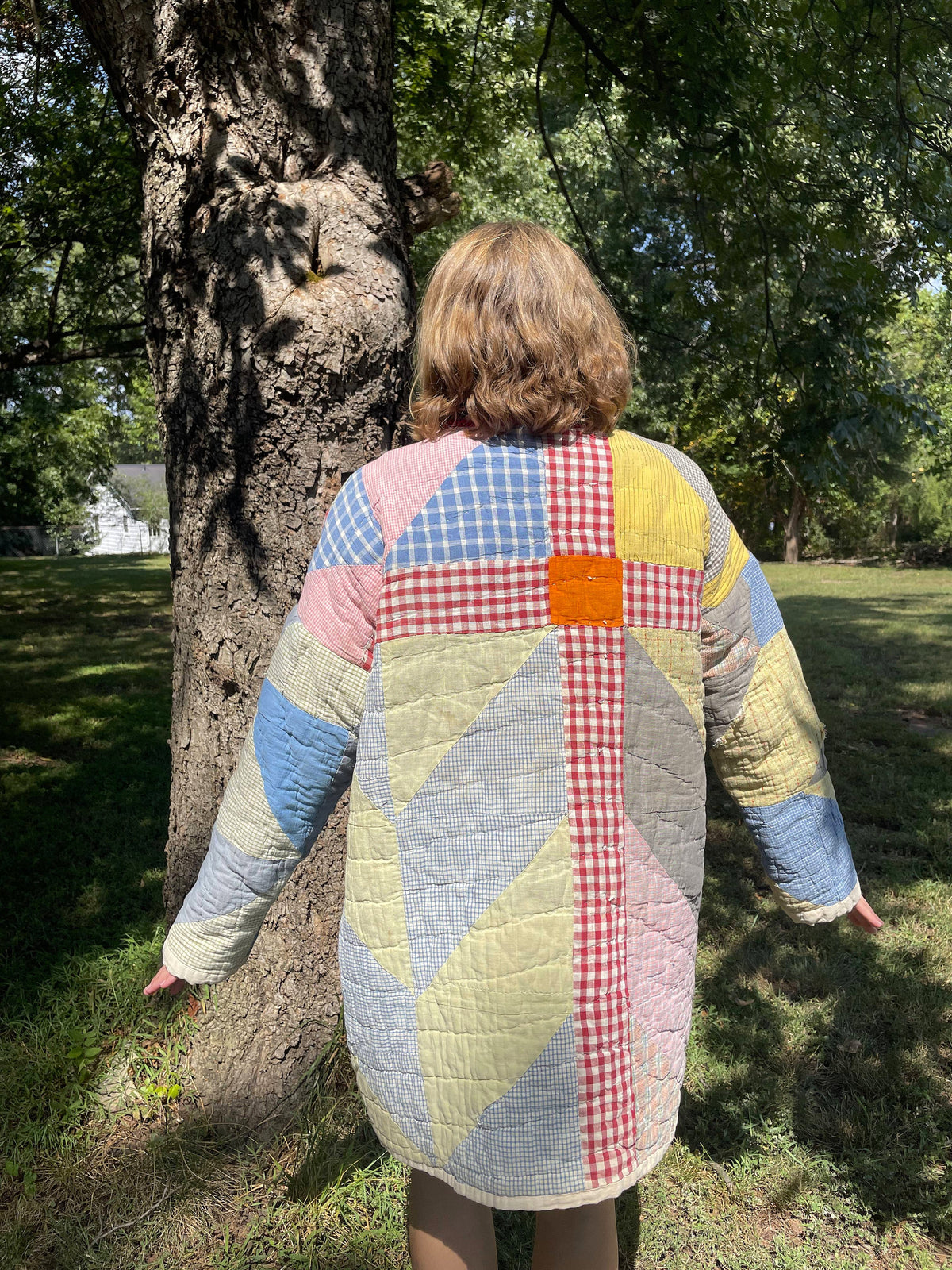 Vintage Quilt Chore Coat