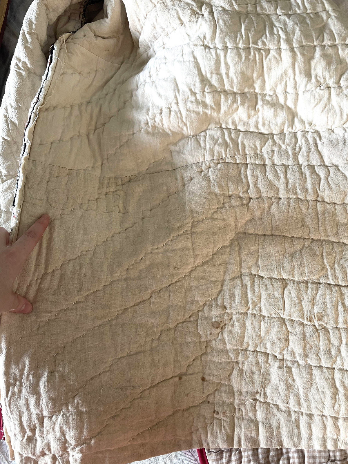 Vintage Quilt Chore Coat